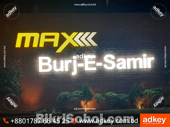 LED Glow Sign Board Latest Price and Manufacturers